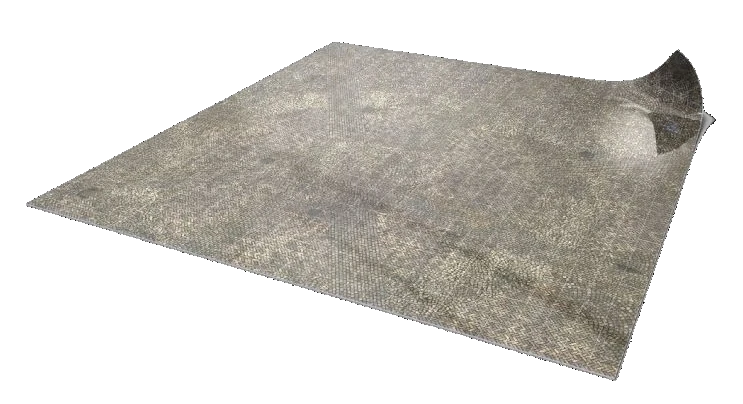 Tapis playmat – Pavés (80×80)