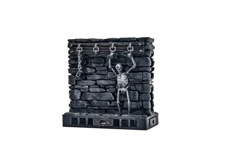 Chaine avec Squelette Mur 2×1